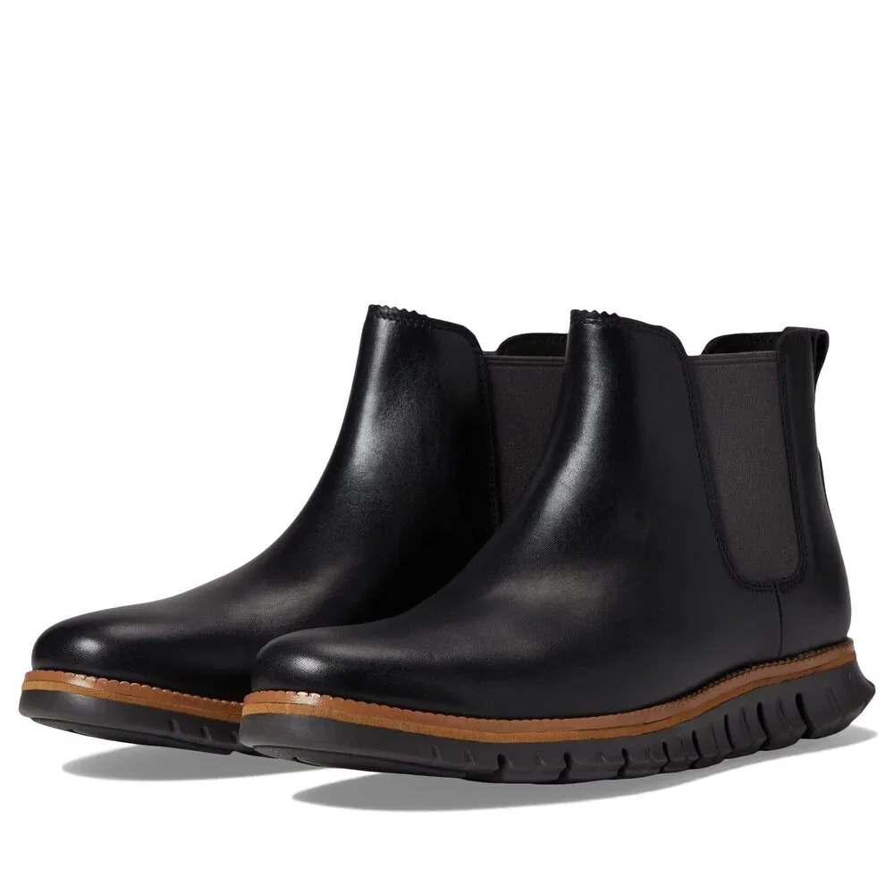 Cole Haan Zerogrand Chelsea WP Black/Dark Pavement Waterproof 10.5 D (M)
